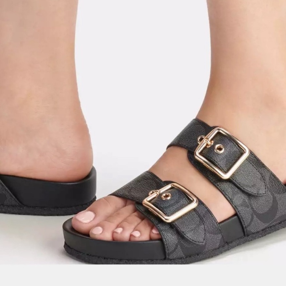 Allanah Sandal In Signature Canvas